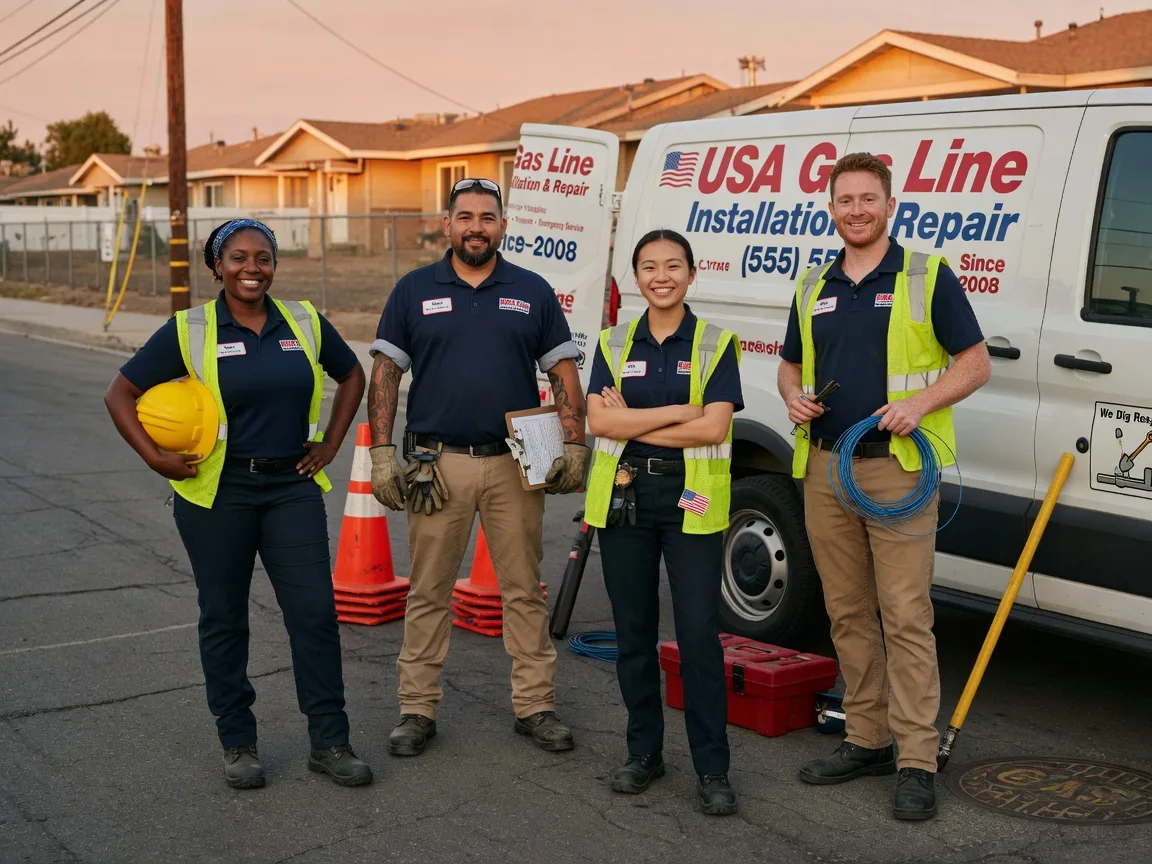 Gas Line Installation company in Springfield, IL